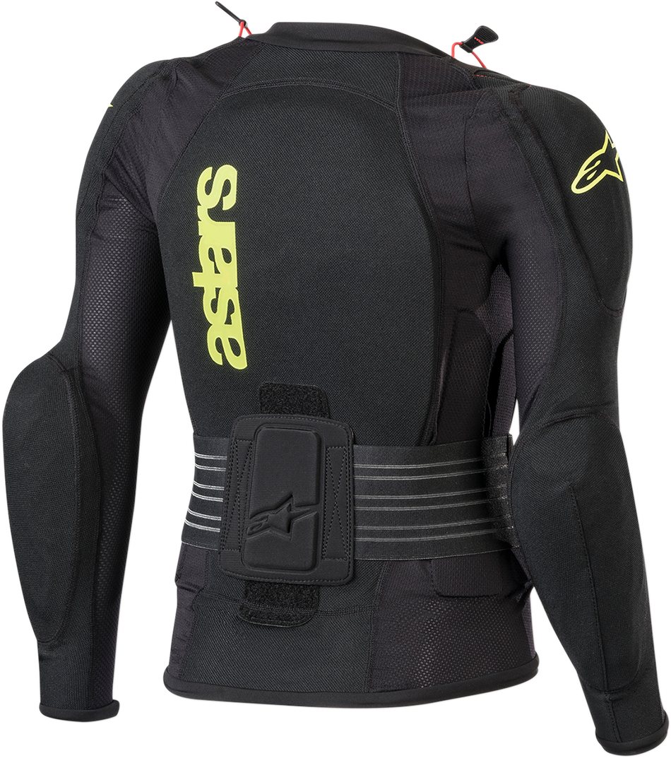 ALPINESTARS Youth Bionic Plus Protection Jacket - Black/Fluo Yellow - Large/XL 6545620-155-LXL