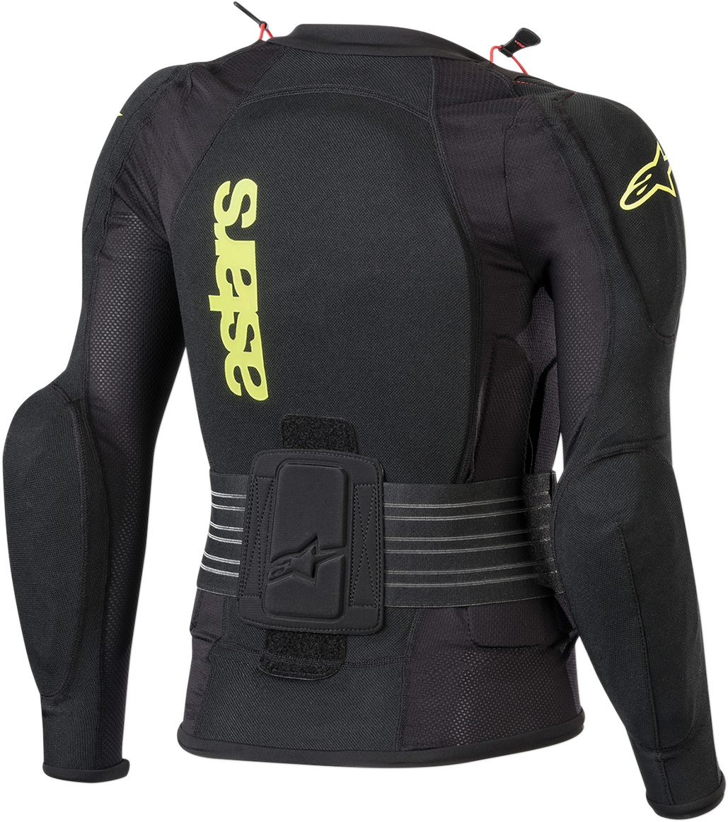 Chaqueta de protección ALPINESTARS Youth Bionic Plus - Negro/Amarillo fluo - Pequeña/Mediana 6545620-155-S/M 