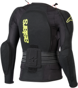 Chaqueta de protección ALPINESTARS Youth Bionic Plus - Negro/Amarillo fluo - Pequeña/Mediana 6545620-155-S/M 