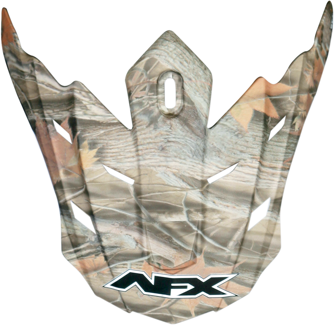 Visera AFX FX-17/FX-17Y - Camuflaje de madera 0132-0432 