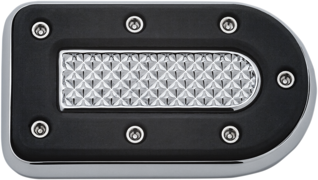 KURYAKYN Brake Pedal Pad - Chrome - FX 7037