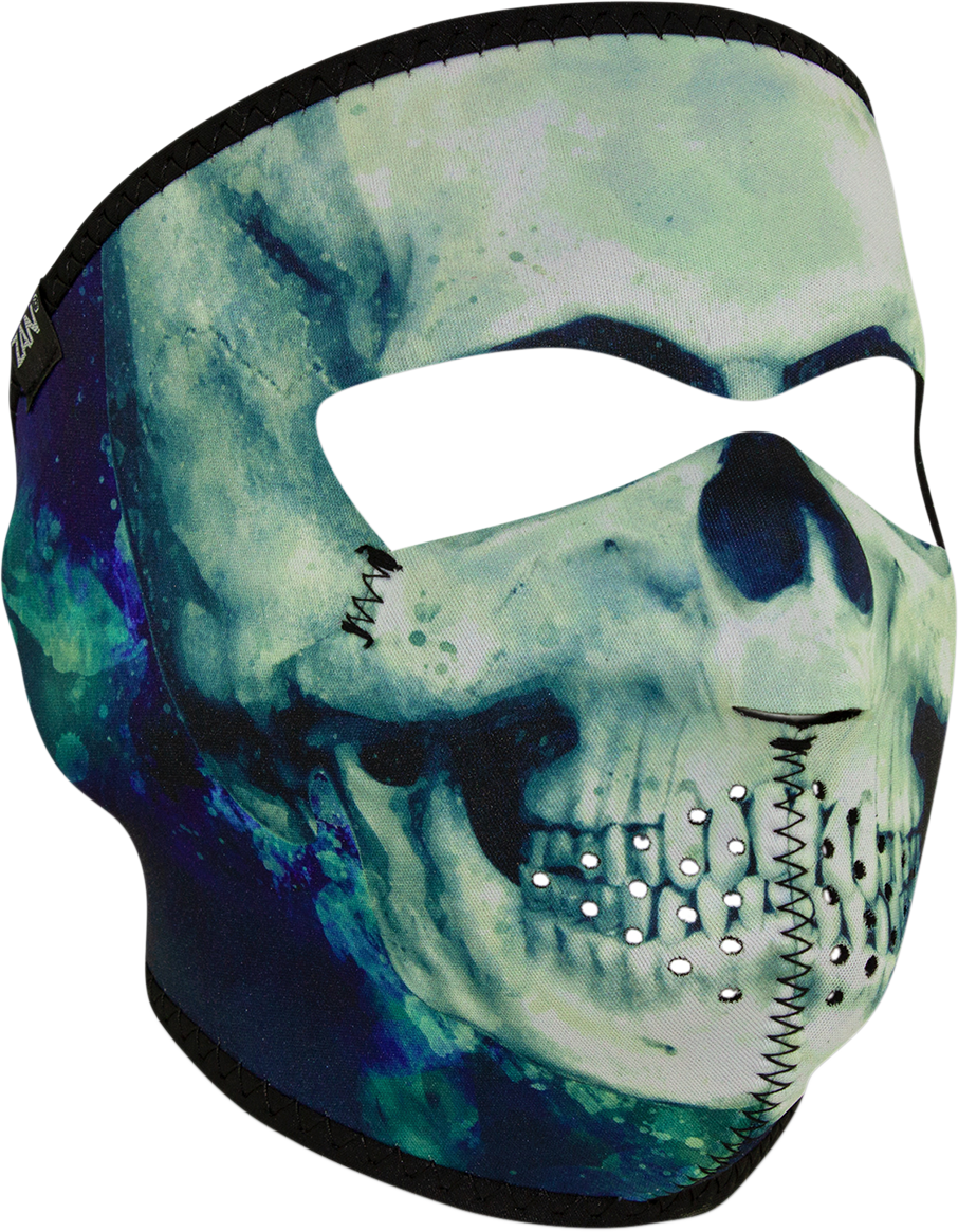ZAN HEADGEAR Neoprene Face Mask - Paintskull WNFM414