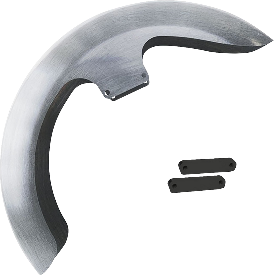 PAUL YAFFE BAGGER NATION Thicky Front Fender - 23" - With Black Adapters THICKY23-14L-B