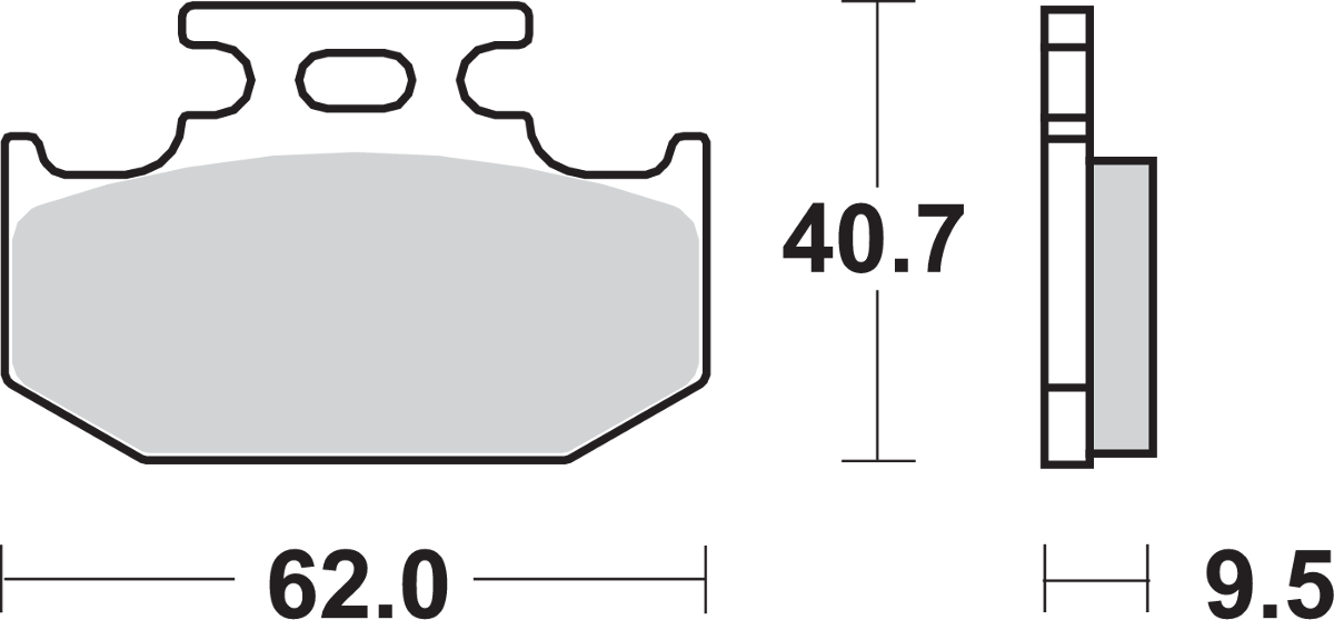 SBS Off-Road Sintered Brake Pads 648SI