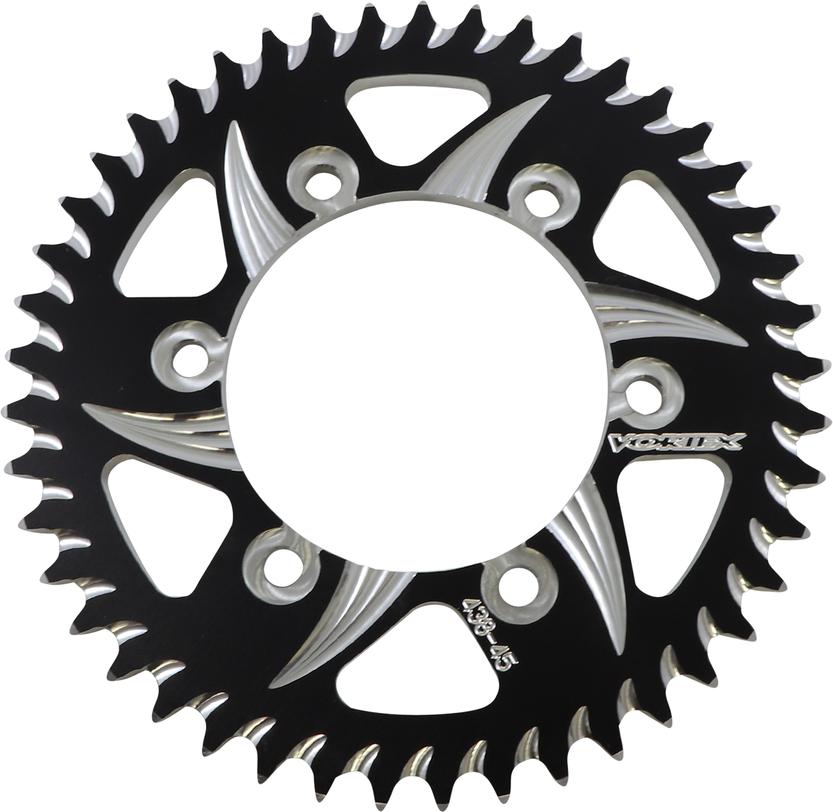 VORTEX CAT5 Sprocket - Black - 45 Tooth 438ZK-45