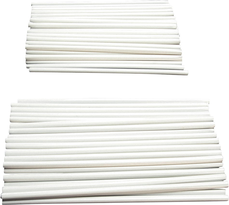 EMGO Spoke Covers - White - 80 Pack 16-26093