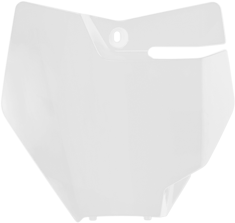 ACERBIS Front Number Plate - '20 White 2685956811