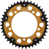 SUPERSPROX Stealth Rear Sprocket - 43 Tooth - Gold - Suzuki/Triumph RST-1792-43-GLD