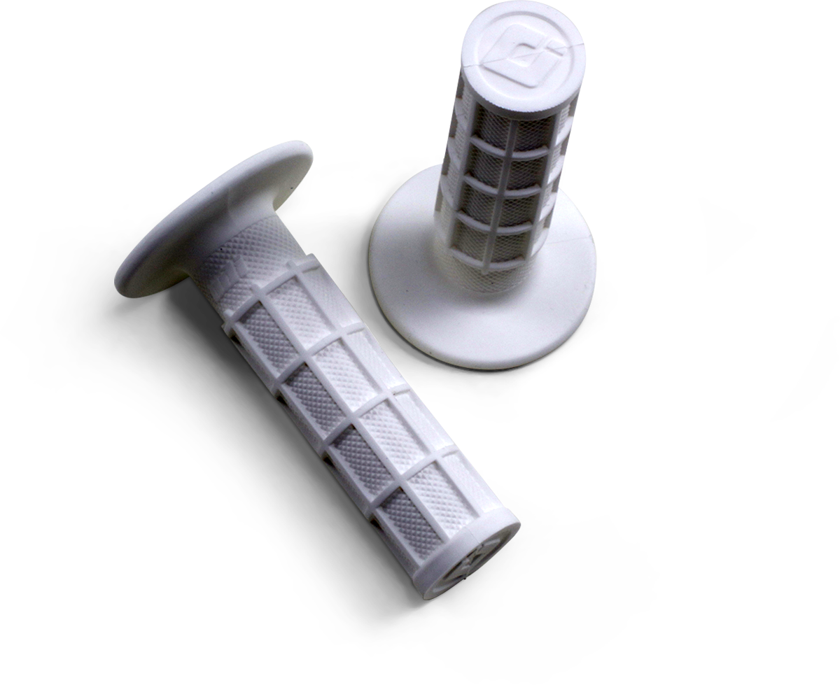 ODI Grips - Ruffian - Full-Waffle - White H02RFSW