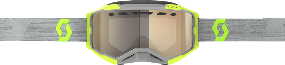 Gafas de nieve SCOTT Fury - Sensibles a la luz - Gris/Amarillo - Bronce Cromo 278604-1120245 
