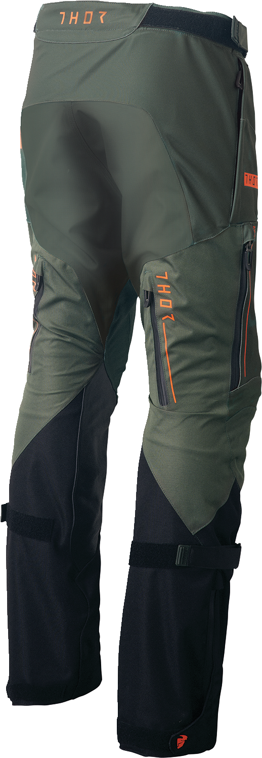 THOR Range Pants - Green/Black - 28 2901-10794