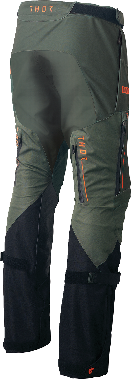THOR Range Pants - Green/Black - 42 2901-10801