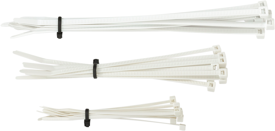 MOOSE RACING Cable Ties - White - 30-Pack 303-4689
