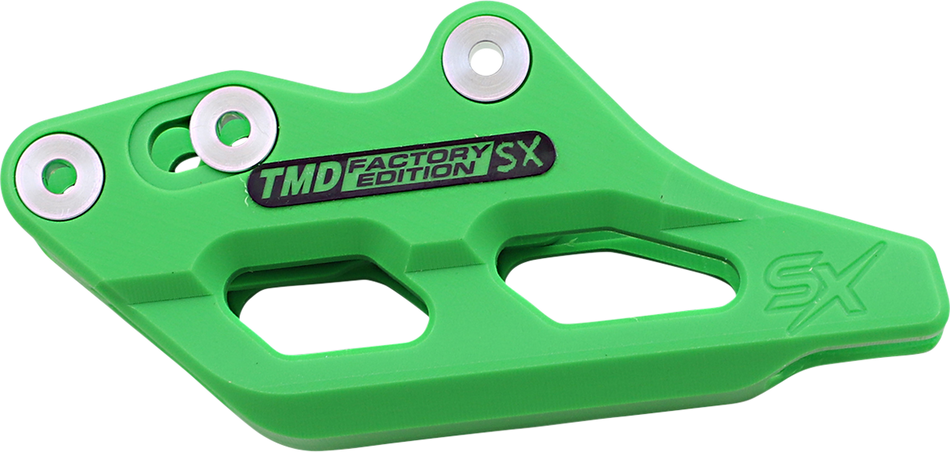 T.M. DESIGNWORKS Chain Guide - Kawasaki - Green KXCG-SX5-GR