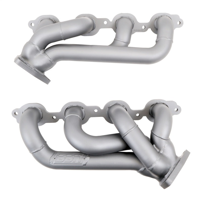 BBK 14-18 GM Truck 5.3/6.2 1 3/4in Shorty Tuned Length Headers - Titanium Ceramic 4047