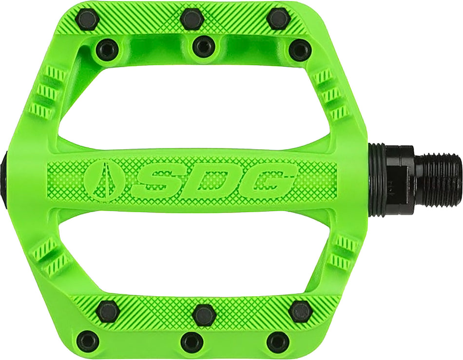 SDG COMPONENTS Slater Junior Pedal Green 90x90mm 3