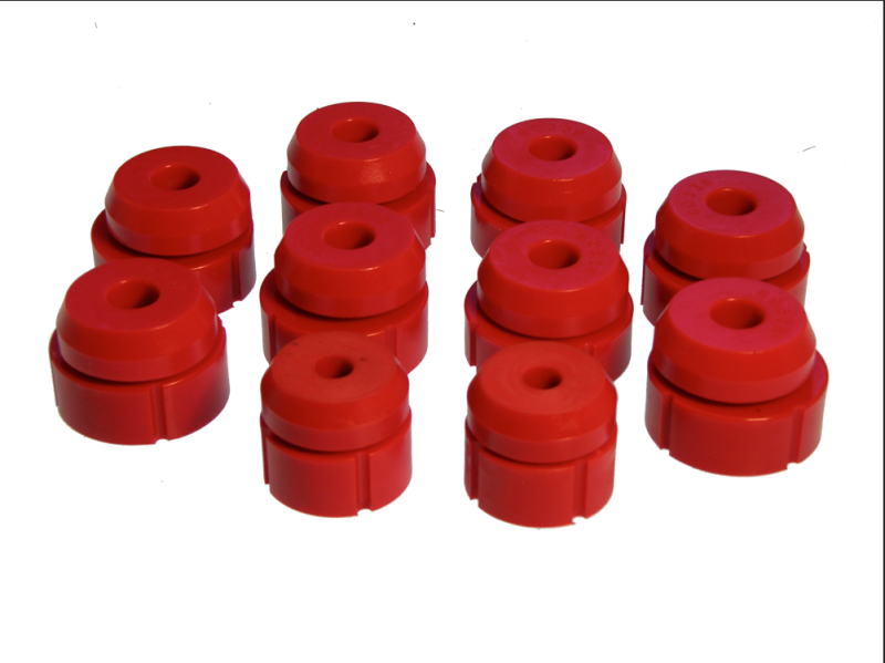 Prothane 80-96 Ford Bronco 2wd/4wd Body Mount - Red 6-107