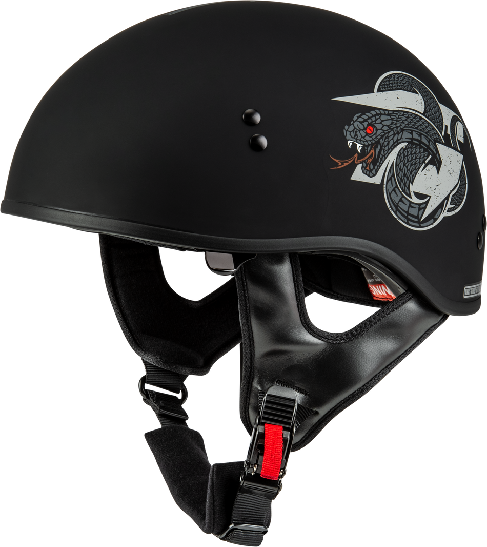 GMAX Hh-65 Drk1 Helmet Matte Black/Grey 2x H16512508