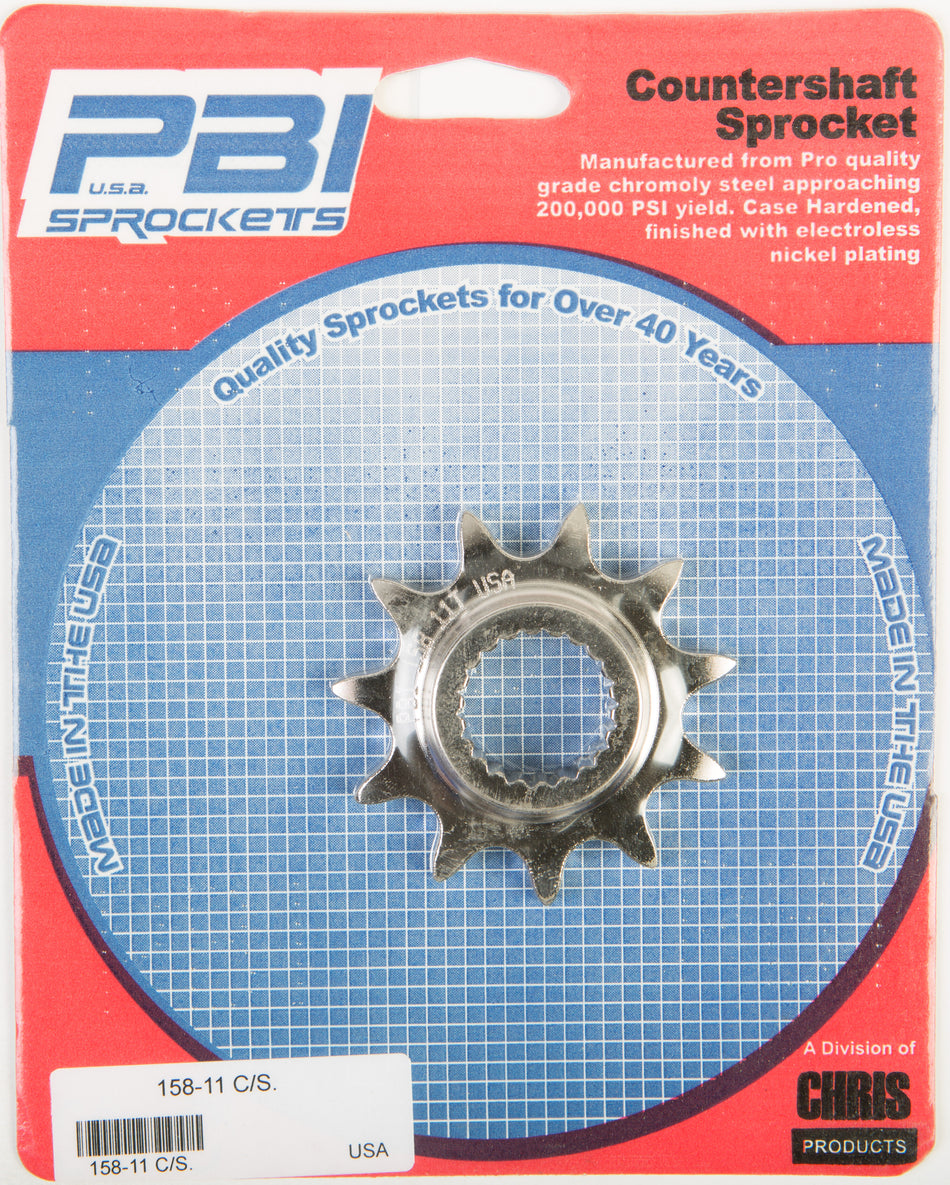 PBIFront Cs Sprocket Steel 11t-520 Pol158-11