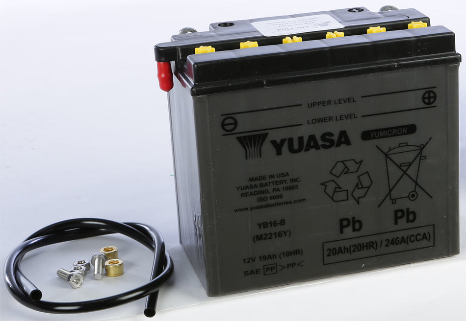 YUASA Battery Yb16-B Conventional YUAM2216YTWN