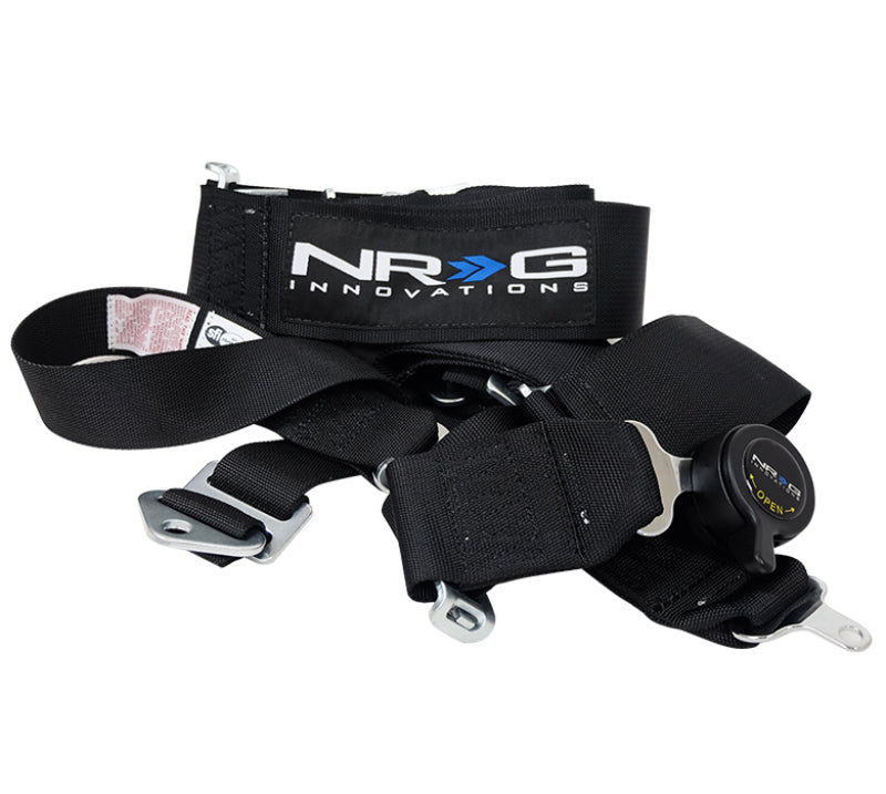 NRG SFI 16.1 5PT 3in. Seat Belt Harness / Cam Lock - Black SBH-RS5PCBK