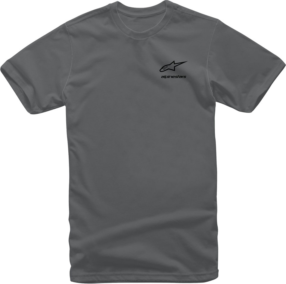ALPINESTARS End Of The Road Tee Charcoal Xl 1213-72650-18-XL