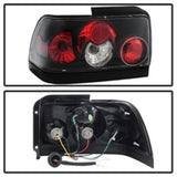 Spyder Toyota Corolla 93-97 Euro Style Tail Lights Black ALT-YD-TC93-BK 5007407