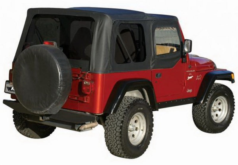 Rampage 1997-2006 Jeep Wrangler(TJ) OEM Replacement Top - Black Diamond 99535