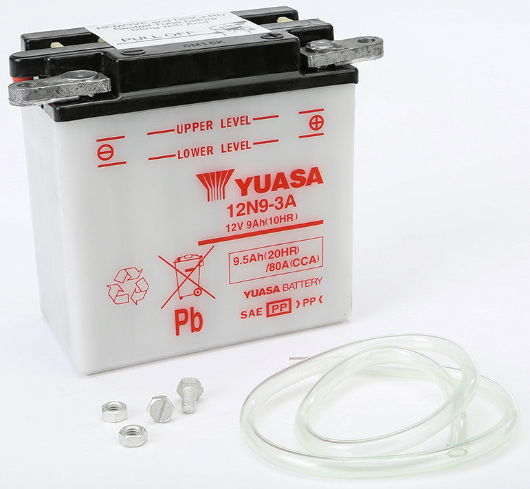 YUASA Battery 12n9-3a Conventional YUAM2293A