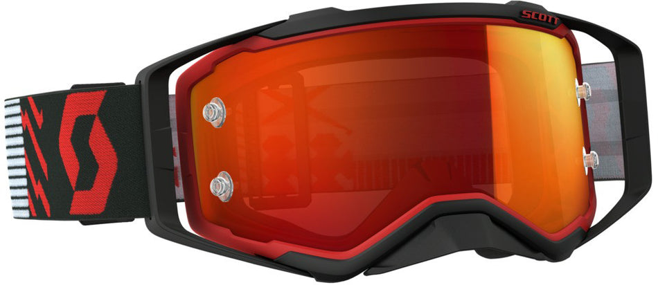 SCOTT Prospect Goggle Red/Black W/Orange Chrome Lens 262589-1018280