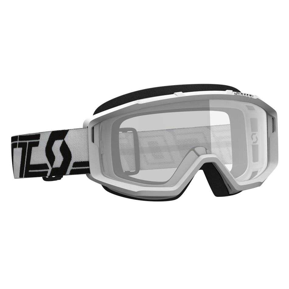SCOTT Primal Goggle White/Black Clear Lens 278598-1035043