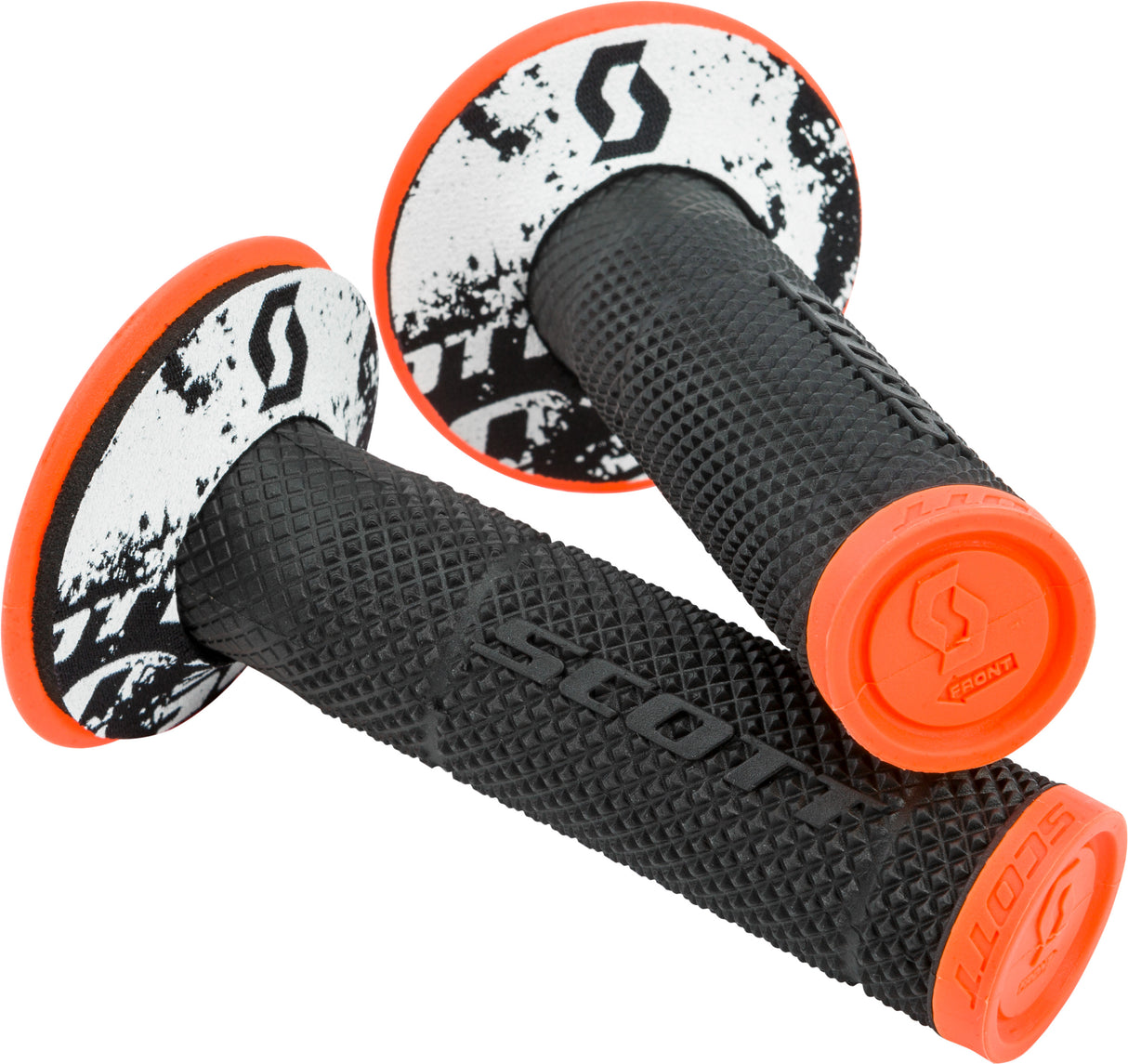 SCOTT Sx2 Grips Neon Orange/Black 219624-5857