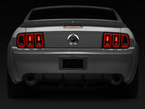 Raxiom 05-09 Ford Mustang Gen5 Tail Lights- Black Housing (Smoked Lens) 49169