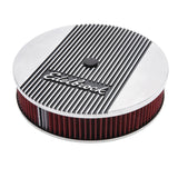 Edelbrock Air Cleaner Elite II 14In Diameter w/ 3In Element Polished 4266