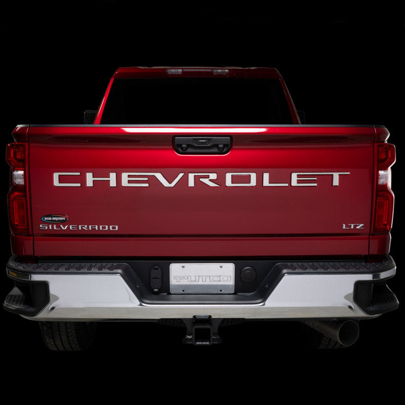 Putco 2020 Chevy Silv 2500/3500 - SS Tailgate Letters CHEVROLET - Stamped Version Chevrolet Letters 55551GM