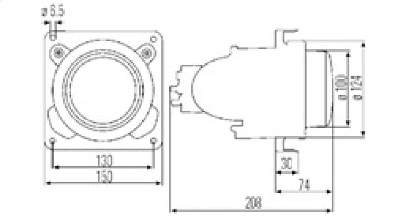 Hella Headlamp DeUs A 1Bl LA007834087