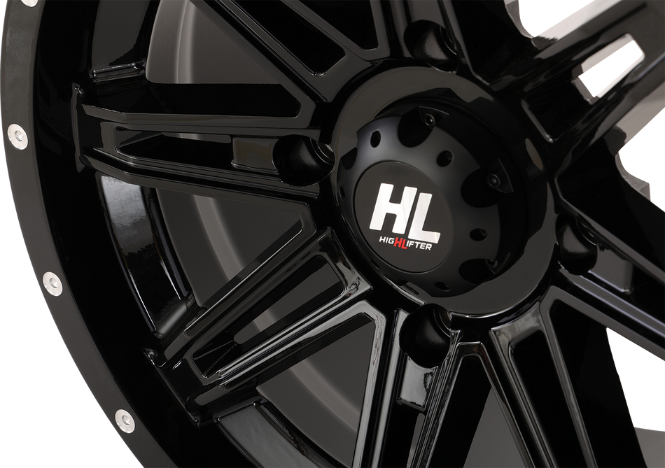 HIGH LIFTER Wheel - HL22 - Front/Rear - Gloss Black - 14x7 - 4/156 - 4+3 (+10 mm) 14HL22-1256