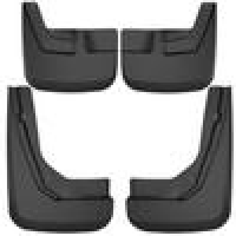 Husky Liners 21-23 Suburban/Tahoe/Yukon XL w/o Power Running Boards Front/Rear Mud Guards - BLK 58246