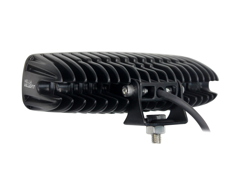 Hella Value Fit Mini 6in LED Light Bar - Flood Beam Pedestal LA357203001