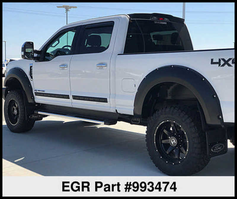 EGR Crew Cab Front 45in Rear 34.5in Bolt-On Look Body Side Moldings (993474) 993474