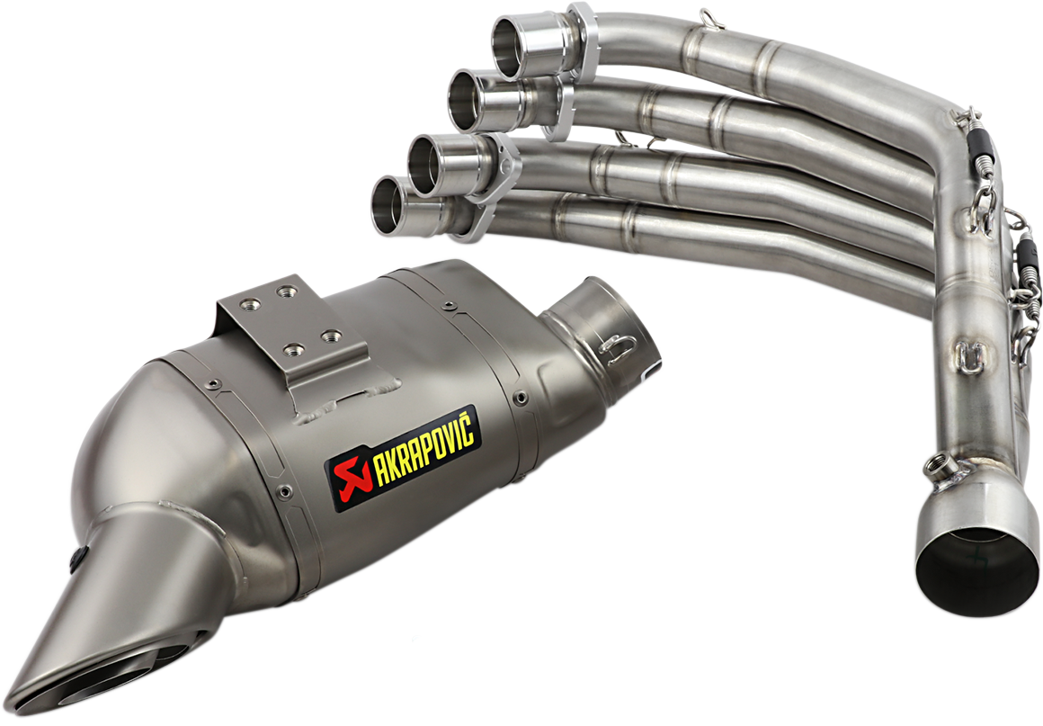 AKRAPOVIC Race Full Exhaust - Titanium  CBR650R  2019-2023   /CB650F 2014-2018   S-H6R11-AFT 1810-2290