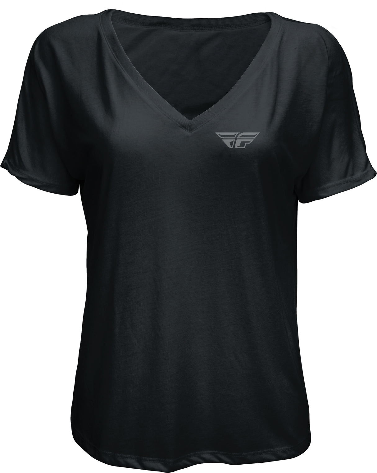 FLY RACING Women's Fly Crush Tee Black Sm 356-0500S