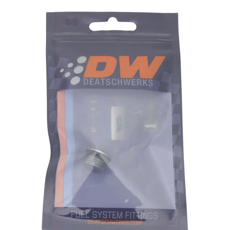 DeatschWerks 6AN ORB Male Plug Low Profile Internal Allen/Hex (Incl. O-Ring) 06-02-0717