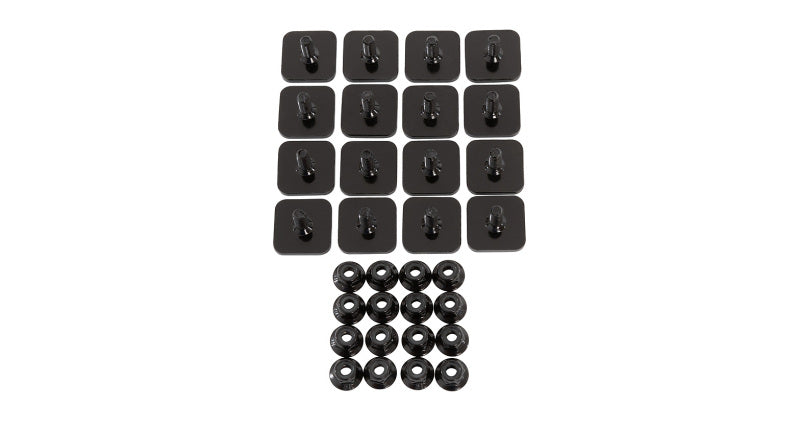 Rhino-Rack Pioneer NG Platform Replacement Channel Hardware - 16 pcs 43263