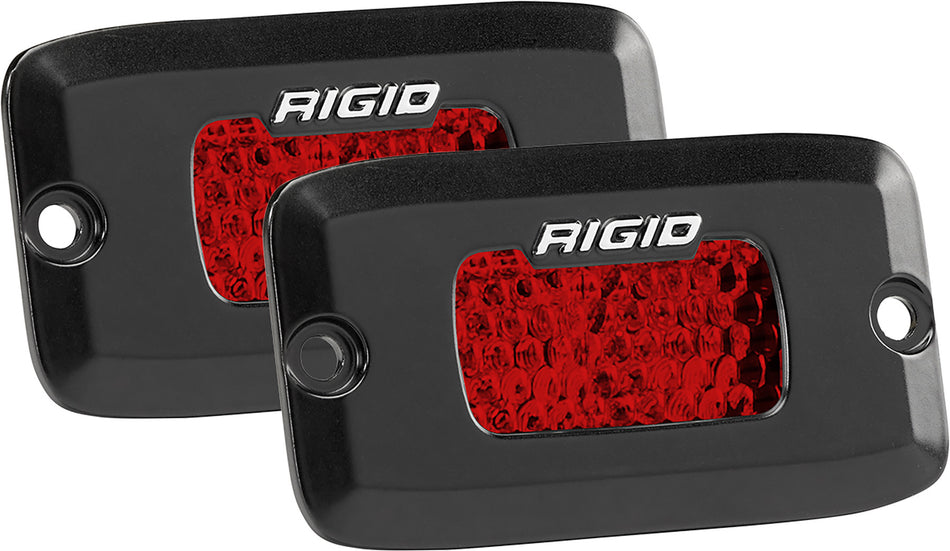 RIGID Rear Facing Srm Red Kit Flush Mount 90174