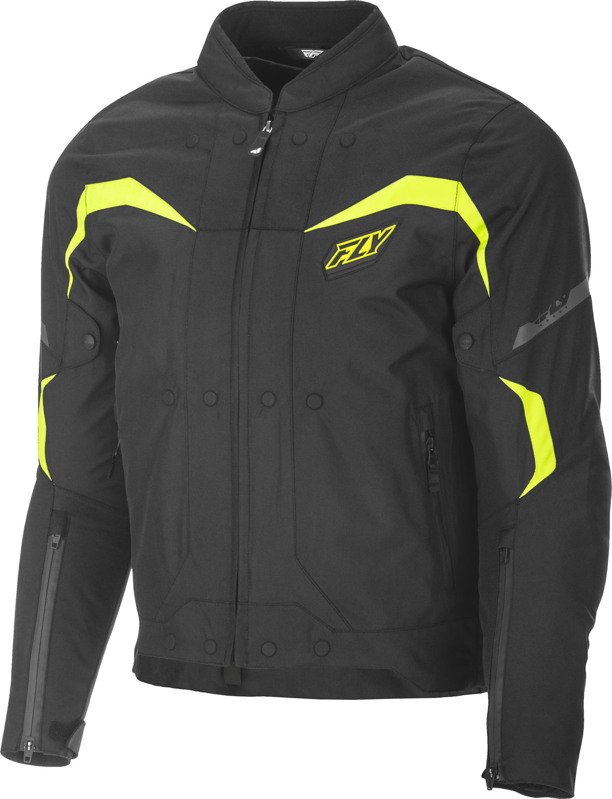 FLY RACING Butanjacke Schwarz/Hi-Vis Lg 477-2044-4