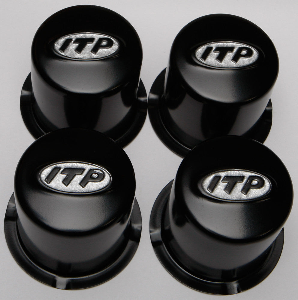 ITP Steel 4/110 Black Cap 4 Pack SM130BBX