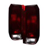 Xtune Ford Bronco F150 F250 F350 F450 92-96 OE Style Tail Lights Red Smoked ALT-JH-FB92-OE-RSM 9030567