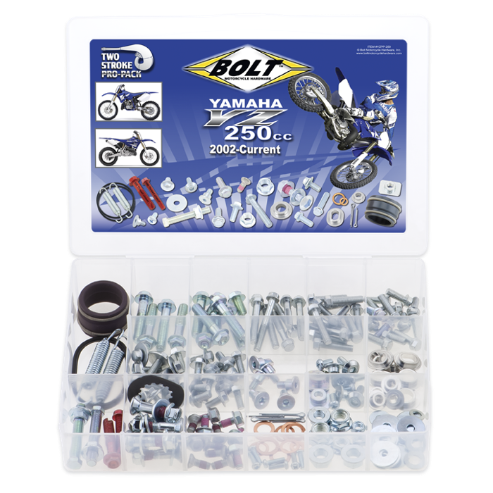Bolt Motorcycle Hardware, Inc 2stk Propack For Yamaha Yz250 500180
