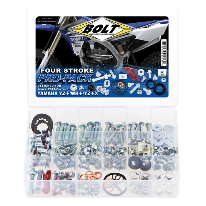 Bolt Motorcycle Hardware, Inc 4stk Propack Yamaha Yzf/Wrf 500181